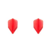 2x Robson Dimpled Plus Dart Flight Standard Tail/Wing Replacement Accessory Blue