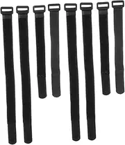NULYLU 8Pcs Mountain Bike Fixing Straps Durable Nylon Straps for Secure Luggage Bicycles Lengths for Long Journeys and Motorcycle Tie Downs