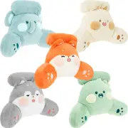 Reading Pillow with Arms Reading Cushion Fluffy Backrest Pillow Ergonomic KotGf