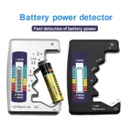 Digital Battery Tester Voltage Power Detector For AA AAA C D 9V Button Cell a