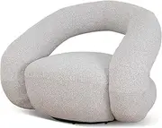 Forma Swivel Armchair - Clay Grey