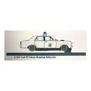 FORD XY FALCON POLICE CAR