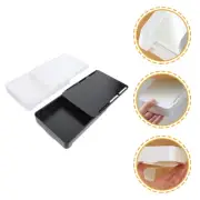 2 Pcs Storage Box Work Office under Table Drawers Desk Bottom Hidden