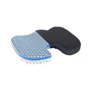 Luxor TPE Gel/Polyester Ergonomic Chair Cushion Black (CSZZ001)