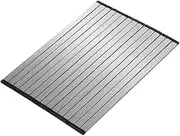 FlyNautics Stainless Steel Cutting Board Over Sinks, Foldable Cutting Board for Kitchen Sink, Large Folding Chopping Board, Suitable for Meat, Fruits, Vegetables, Bread Silver