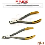 Dental Set Of TC Hard wire,Distal End Cutter Free Sickle Scaler Orthodontic zint