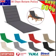 Outdoor Garden Sun Lounger Sunbed Daybed Pad Cushion Fabric comfortable 6 Colour