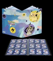 Pokemon Card Folder Pikachu 9 Pocket - Holds 180 Cards Album Portfolio Binder