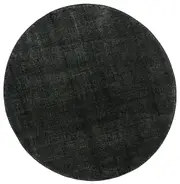 Brooklyn Distressed Oriental Emerald In Green Round Rug