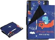 Kids Travel Airplane Bed Portable Pedals Bed Travel Foot Rest Hammock with Storage Bag Baby Airplane Seat Extender Fit for Leg Rest(Style 4)