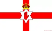 NORTHERN IRELAND DELUXE TOP GRADE FLAG NYLON 5X3 Belfast Irish Armagh Derry