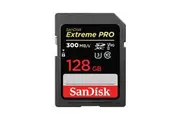 SanDisk Extreme Pro 128GB SDXC UHS-II Class 10 Memory Card - Write Speeds Up To 260MB/s [SDSDXDK-128G-GN4IN]