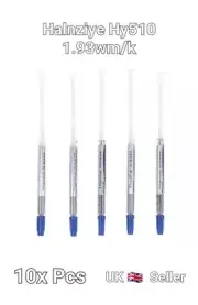 10 x HY510 Grey 0.5g Slim Tube - Thermal Grease Paste for LED CPU GPU XBOX PS3/4