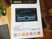 SSL DDC28B AM FM CD MP3 Stereo, Bluetooth Double-DIN 320 Watt, Wireless Remote