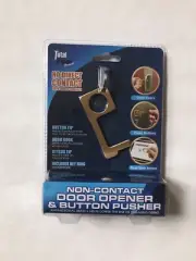 Non Contact Door Opener and Button Pusher Antimicrobial Brass New