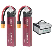 [EU/USA Direct]ISDT BattAir 2nd Gen 7.4V 2200mAh 50C 2S Smart LiPo Battery Wireless APP Control XT60 Plug for RC Drones