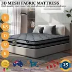 Bedra Queen Double King Single Size Mattress Bed Medium Firm Foam Spring 7 Zone