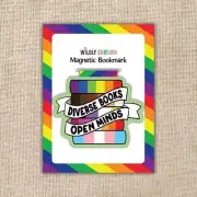 Diverse Books Open Minds Magnetic Bookmark by Wildly Enough