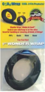 AP Products 006-205 Hook And Loop Tape 5 Foot Length x 1” Width Black