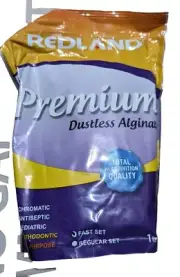 REDLAND Dental Dustless Premium Alginate Impression Material 1lb