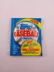 1989 Topps Baseball Cards Unopened Sealed Test Cello Unreleased Rare