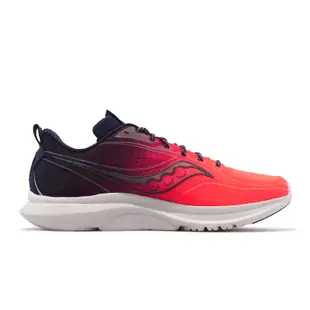 Saucony 競速跑鞋 Kinvara 13 橘紅 藍 男鞋 輕量 回彈 緩震 運動鞋 索康尼 S2072365