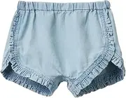 [United Colors of Benetton] Baby Girl Shorts 4DHJ593XE Swimming Trunks Blue 62 cm, Blue, 86