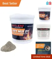Dry Mix Refractory Mortar for Fireplace Repair - No Heat Cure, Dark Gray 10 lb