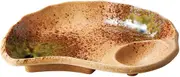 IGA no Sato Shell Sashimi Plate | Sashimi Plate [9.1 x 7.1 x 1.5 inches (23 x 18 x 3.7 cm), 17.2 oz (489 g)
