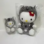 保留中勿下單[老物收藏品系列］HELLO KITTY 澳洲限定無尾熊變裝毛絨娃娃公仔+吊飾（合售不拆）