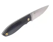 Nordic Knife Design Lizard 75 Black Micarta