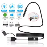 HD Endoscope Camera Borescope Snake Inspection Camera For Android Phones