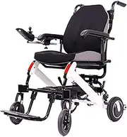 Wheelchair,Electric Wheelchair,Using The Front and Rear Dual Control System,Manual/Electric One Button Switch,Lightweight Wheel Chair,Capable of Withstanding 100Kg,Quick Fold