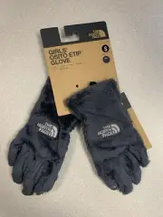 The North Face Girls Osito eTip Gloves Grey Size Small New