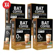 4X BAT Coffee MCT Oil Controls Hunger Low Calorie 0% Sugar Fragrant Delicious