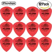 12-PACK Dunlop Tortex Flow 0.50 Red Guitar Picks 558P.50