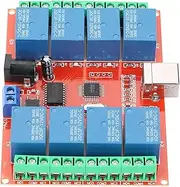 8-Channel Smart Relay Switch Controller USB PC for Home Power Management