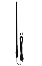 AXIS AK5RD FULL BLACK UHF 5DB ANTENNA 750MM HEIGHT SUITS UNIDEN ORICOM+MORE