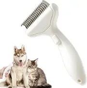 Cat Deshedding Brush | Gradual Curved Dog Comb Dematting Undercoat Rake,Widened Cutters Skin Friendly Deshedding Grooming Tool For Shedding And Haired Pets