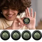 4pcs LCD Digital Mini Temperature Humidity Meter Detector Fridge Freezer Tester