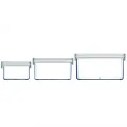 Clickclack Basics Small White Set Of 3 Clear #23387