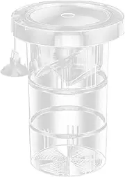 Fish Tank Breeding Box, Floating Breeding Tanks, Mesh-Sided Adjustable Divider for Acclimation, Nursery, Spawning, Reusable Divider for Aquarium Use, 6.69x4.72x4.72 inches