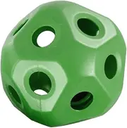 Generic Horse Treat Ball Hay Feeder Toys, Ball Feeding Toys for Ponyscales, Paddock Rest, Green