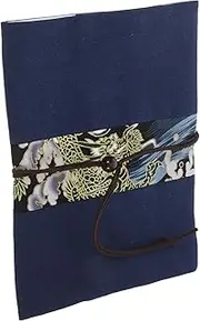 ERINGOGO Handmade Book Cover Protector Decorative Book Sleeve for Personal Collection Gallery Use Ornamental Book Protector Scratch Tear Resistant Design