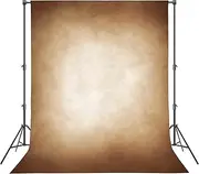 Haboke Abstract Latte Brown Professional Photography Backdrop for Adult Portrait Photo Props Booth Background Photoshoot Studio with Thick Ployester Fabric Roller Pocket on Top(12x8ft)