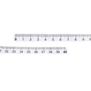 Adhesive Ruler, 5Pcs 40cm Measure Tape Sticker White Background Black Text