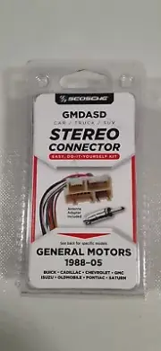 SCOSCHE GMDASD Stereo Connector Easy Do-it-yourself Kit General Motors 1988-05