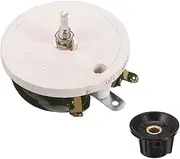 XYWHPGV 200W 100R Ohm Wirewound Ceramic Potentiometer Variable Rheostat Resistor with Knob(13fe6 9371b 9182c 5df43 57597 7412c