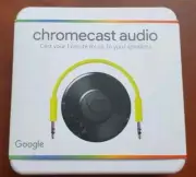 GOOGLE CHROMECAST AUDIO ☆ MEDIA STREAMER ☆ BLACK ☆ BRAND NEW ☆ SEALED