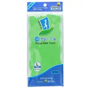 Goldsangsa, Happy Bath Towel, Large, Green, 1 Count